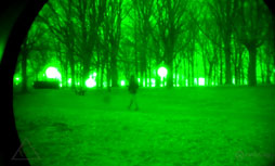 Vision nocturne Images vert