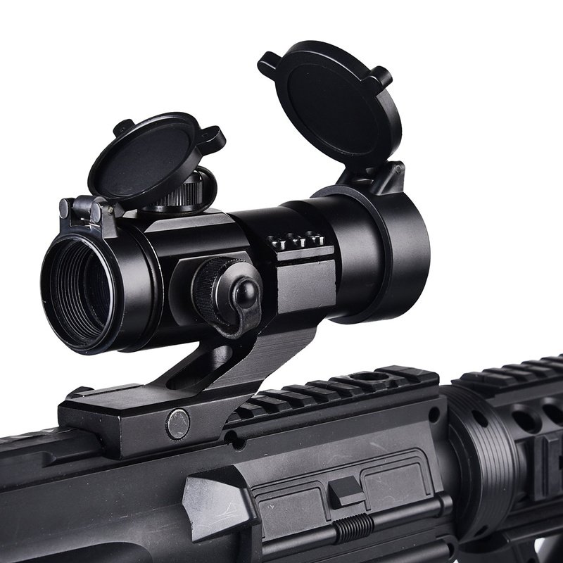Viseur optique de chasse à point rouge, réticule, 11mm, 20mm, montures,  lunette de visée, point de visée, collecteur de portée de fusil, 1X40RD