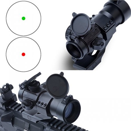 Tactique viseur point rouge optique carabine chasse